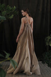 Mutedance 24 Spring/Summer One-shoulder Petal Dress Series MD-MD24SS19-K khaki PM139